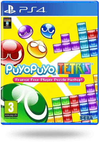 Puyo Tetris Ps4 Cd Puyo Puyo Tetris Ps4 Png Tetris Png