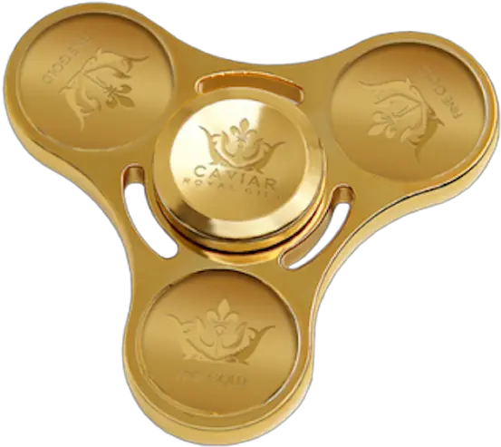 Gold Coated Fidget Spinner That Costs 17000 May Be The Caviar Fidget Spinner Png Fidget Spinner Transparent Background