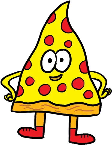 Download Hd Pizza Friend Messages Sticker 4 Pizza Friend Eat Pizza Jon Burgerman Png Friend Png