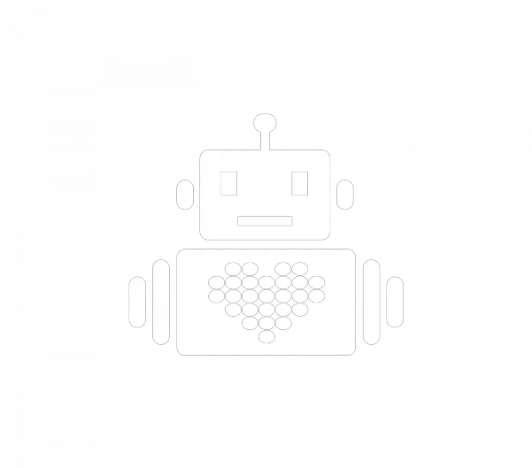 Gallery Robot Logo Black And White Png Burning Man Logo