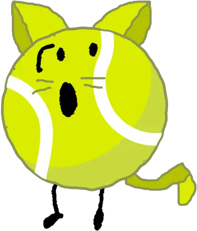 Bfb Tennis Ball Intro Transparent Bfb Tennis Ball Png Tennis Ball Transparent Background png