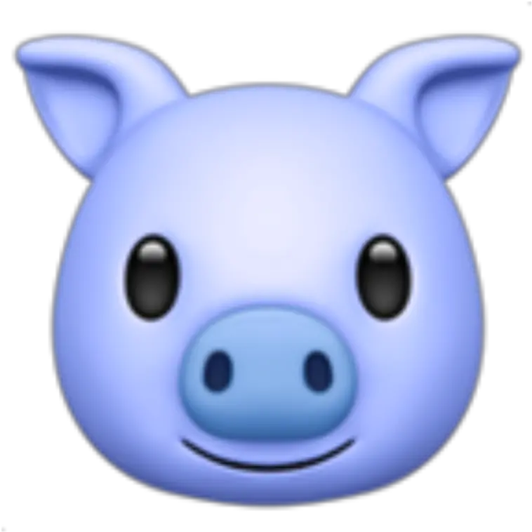 Sticker Dot Png Pig Emoji Png