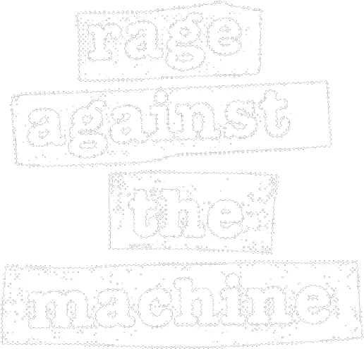 Rage Against The Machine Rage Against The Machine Logo Transparent Png Rage Transparent