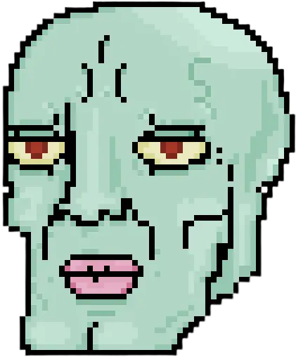 107 Best Handsome Squidward Images Hotline Miami Cursed Jacket Png Squidward Nose Png