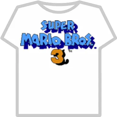 Super Mario Bros 3 Roblox Super Mario Bros 3 Png Super Mario Bros 3 Logo