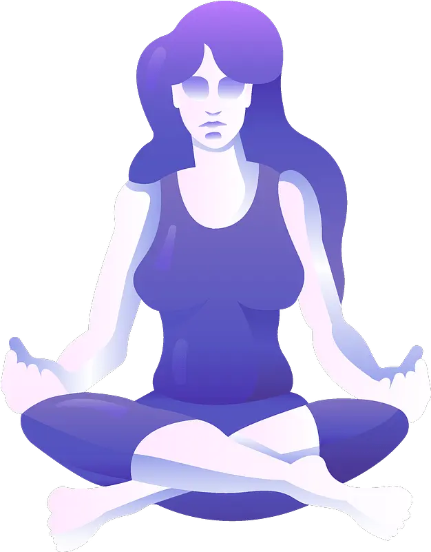 Clipart Sitting Png Yoga Transparent