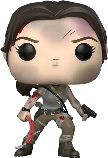 Tomb Raider Lara Croft Pop Vinyl Figu 552726 Png Tomb Raider Funko Pop Lara Croft Transparent