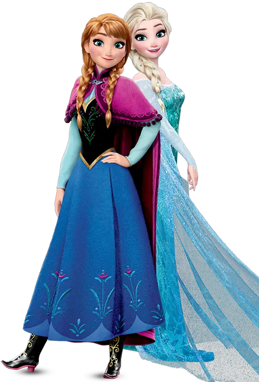 Frozen Disney Elsa And Anna Png Elsa Transparent