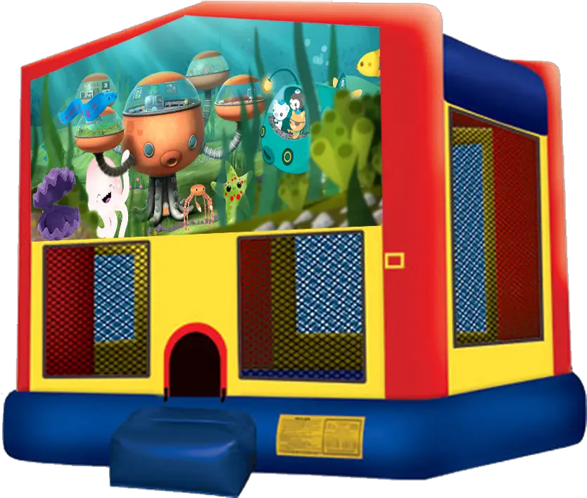 Bounce House Rentals In Austin Texas Incredibles 2 Bounce House Png Octonauts Logo