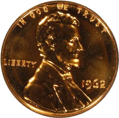 1962 1c Lincoln Memorial Cent Penny Gem Proof Red Full Roll Coin Png Money Roll Png