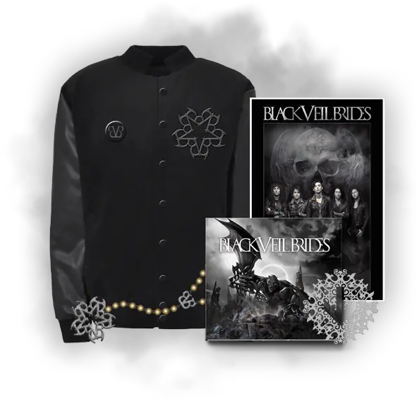Black Veil Brides Iv Jacket And Album Sweater Png Andy Biersack Png