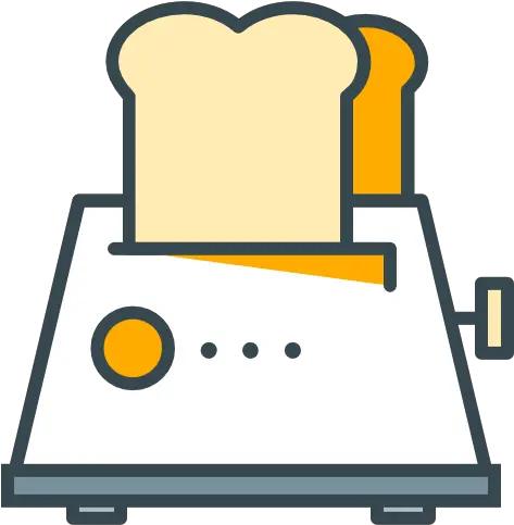 Toaster Kitchen Toasted Food Free Icon Iconiconscom Png Toaster Icon