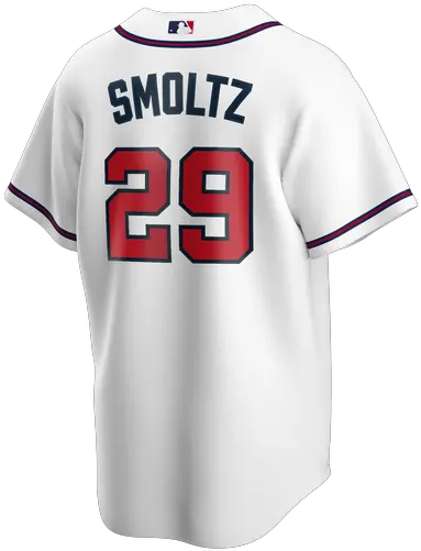 Greg Maddux Youth Jersey Atlanta Braves Replica Kids Home Short Sleeve Png Atlanta Braves Png