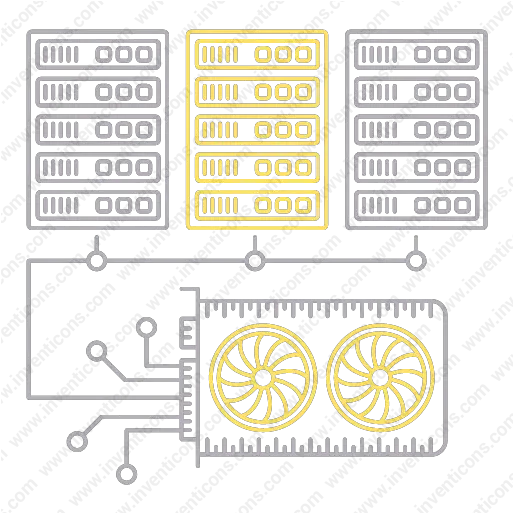 Download Mining Gpu Vector Icon Inventicons Horizontal Png Nvidia Icon