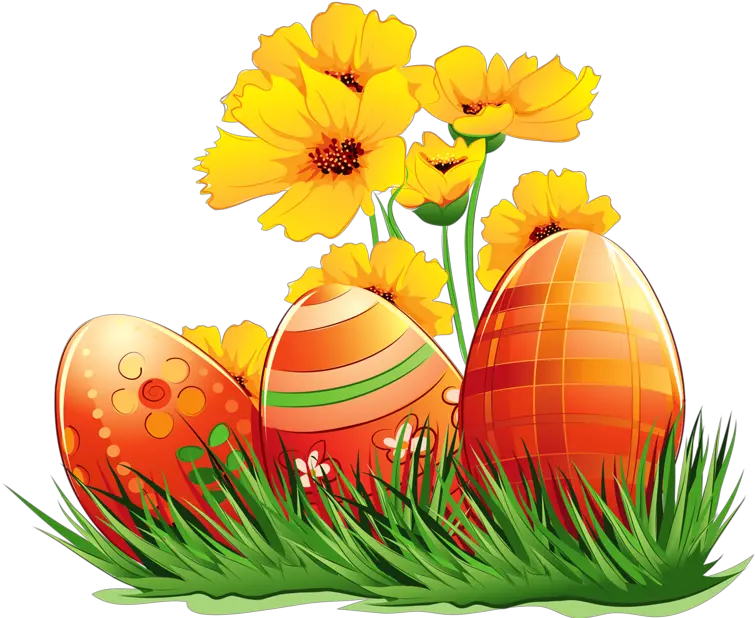 Easter Flowers Clipart Hd Png Download Easter Clipart Png Flowers Clip Art Png
