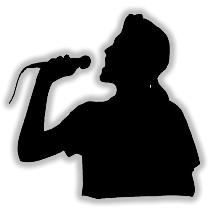 Silhouette 9 Singer Male Singer Silhouette Png Singer Silhouette Png