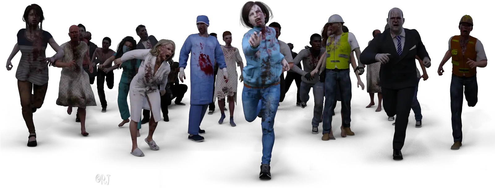 Zombie Horde Png Zombies Png Zombie Horde Png