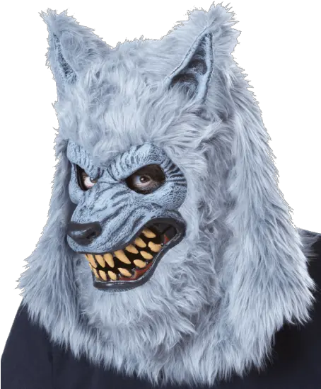 Werewolf Mask Full Moon Horror Moving Mouth Werewolf Mask Png Werewolf Transparent