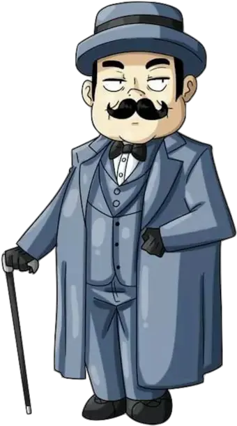Hercule Poirot Yunau0027s Princess Adventure Wikia Fandom Inspector De Trenes Animado Png Hercule Png