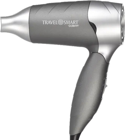 Travel Smart By Conair 1200 Watt Folding Travel Hair Dryer Hair Dryer Png Hair Dryer Png