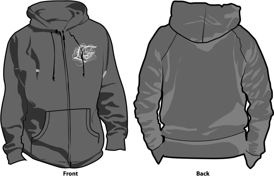 Vector Hoodie Blue Transparent Png Hoodie Template Hoodie Template Png