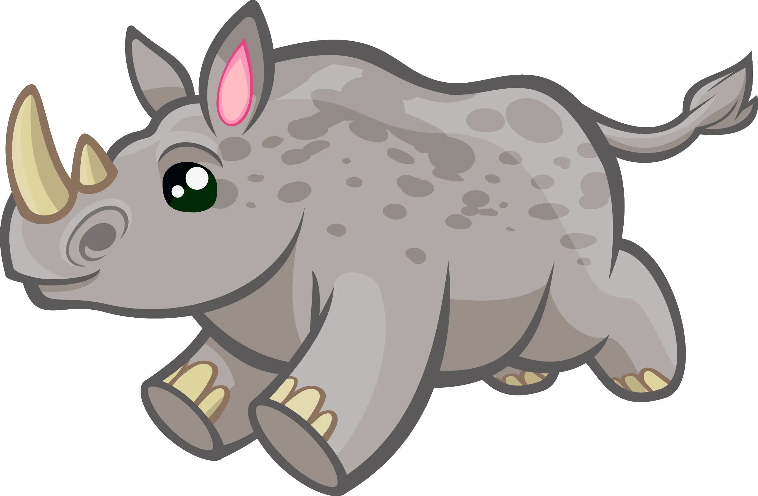 Rhinoceros Rhino Animal Free Image On Pixabay Rhino Cartoon Png Rhino Png