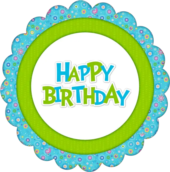 Happy Birthday Cake Topper Printable Happy Birthday Blue Cupcake Topper Template Png Birthday Cupcake Png png