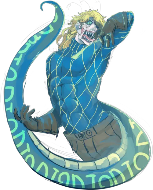 Pin Transformation Diego Brando Fanart Png Dio Brando Transparent