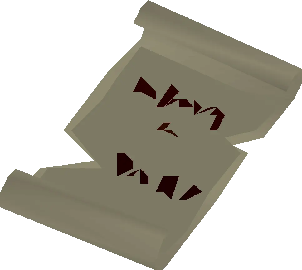 Torn Prayer Scroll Osrs Wiki Paper Png Torn Png