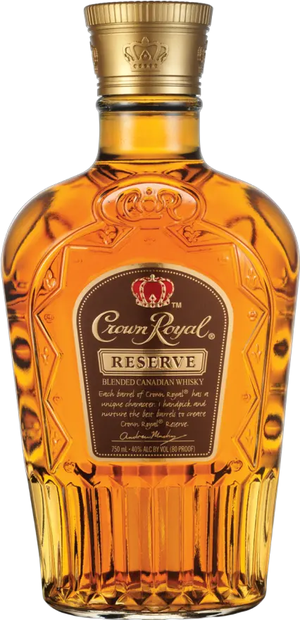 750ml Crown Royal Reserve Label Crown Royal Reserve Review Png Crown Royal Png png