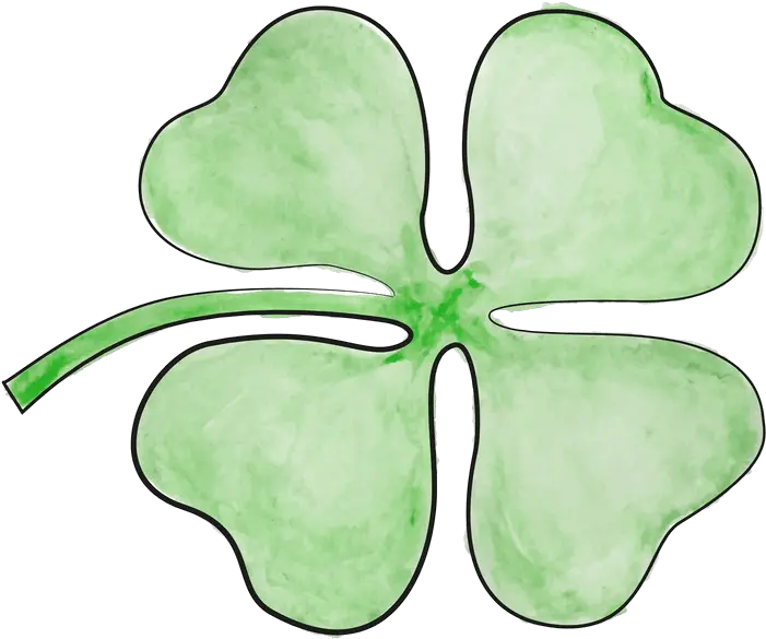 Four Leaf Clover Clipart Transparent 6 Clipart World Clover Png 4 Leaf Clover Icon