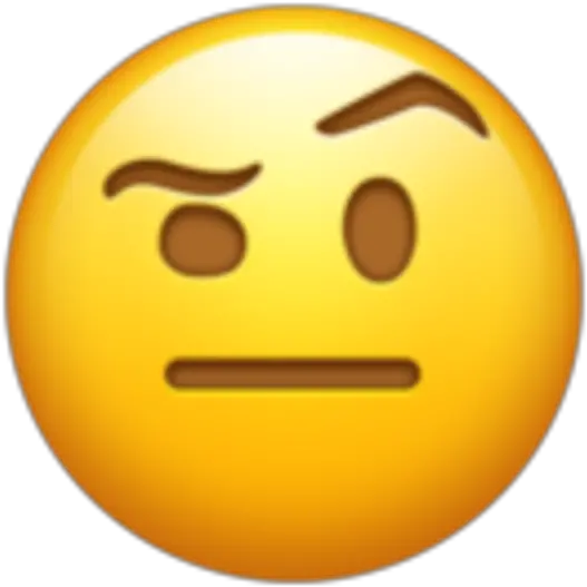 Emoji Emojicon Emote Face Emojiface Emoji Png Thinking Face Emoji Transparent