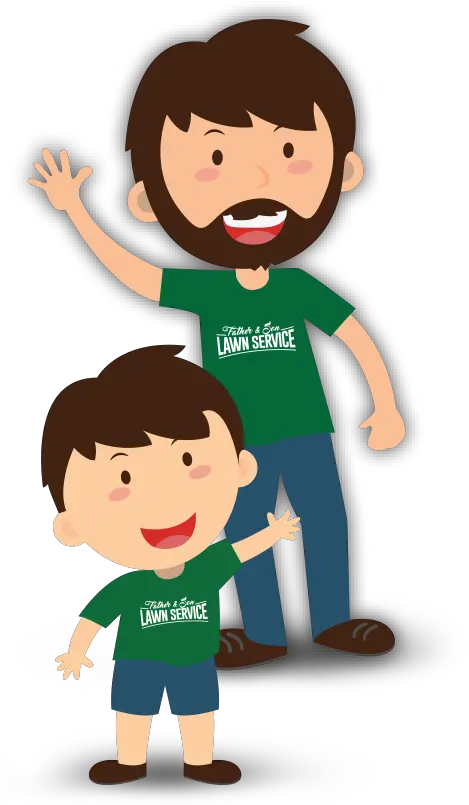 Father Clipart Child Father And Son Cartoon Transparent Png Father And Son Png