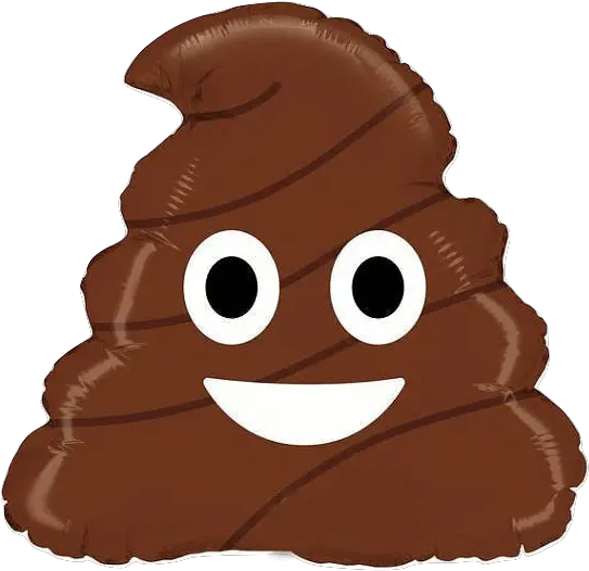 Poo Emoji Png Poop Helium Balloon Transparent Cartoon Kaka Emoji Ucan Balon Shit Emoji Png