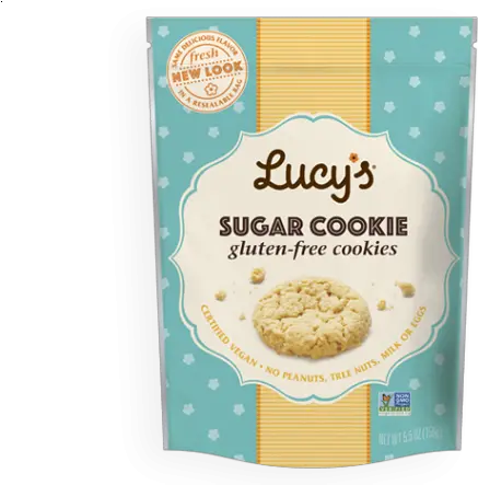 Lucys Gluten Gluten Free Chocolate Chip Cookies Png Sugar Cookie Png