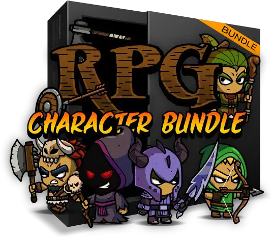 Role Playing Games Character Bundle Game Art Partners Rpg Sprite 2d Free Png Png Games