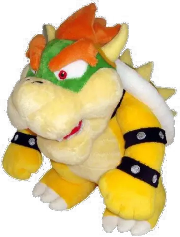 Bowser Plush Mario Plush Bowser Png Bowser Transparent