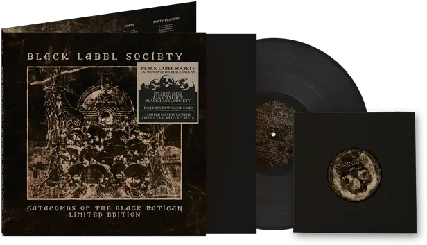 Black Label Society Catacombs Of The Black Label Society Catacombs Of The Black Vatican Vinyl Png Black Label Society Logo