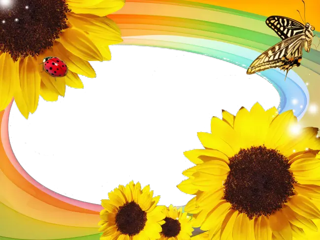 Floral Sunflower Design Png