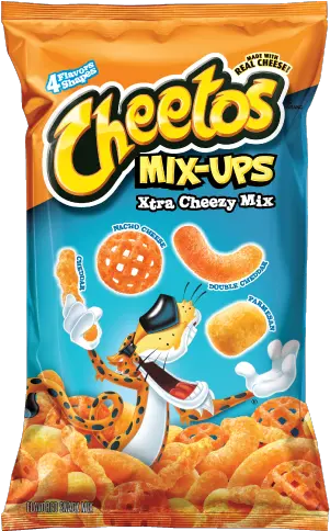 Xtra Cheezy Mix Flavored Snack Hot Cheetos Jalapeño Png Cheetos Png