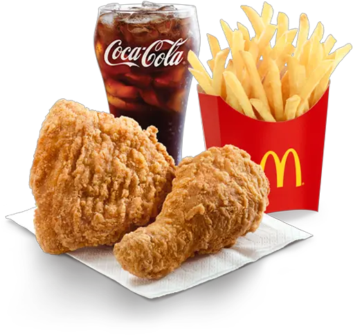 2 Pcs Fried Chicken Meal Mcdonaldu0027s Vietnam Fried Chicken 2 Pcs Png Fried Chicken Transparent