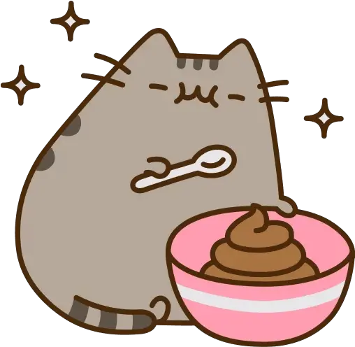 Download Food Area Pusheen Cat Free Image Hq Png Pusheen Cat With Food Pusheen Transparent