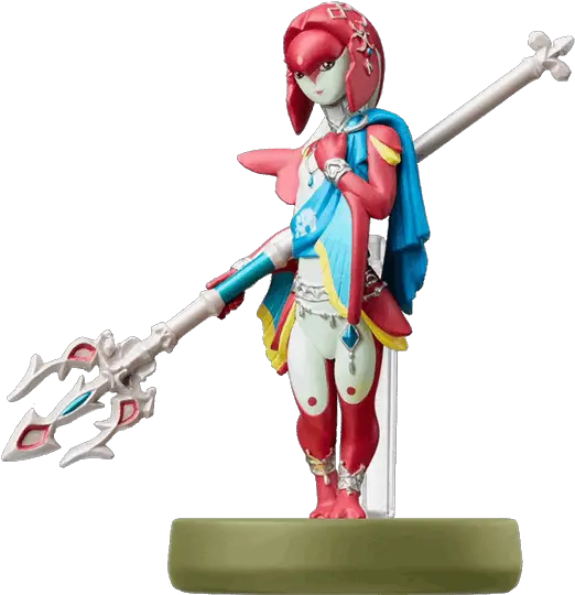 Nintendo Amiibo The Legend Of Zelda Breath Wild Champion Mipha Preowned Amiibo Mipha Png Legend Of Zelda Png