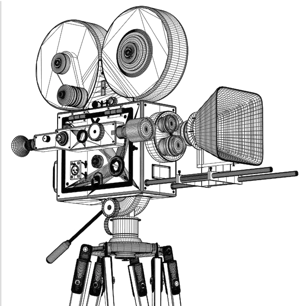 Download Picture Freeuse Library Sebastopol Video Production Old Film Camera Drawing Png Old Camera Png