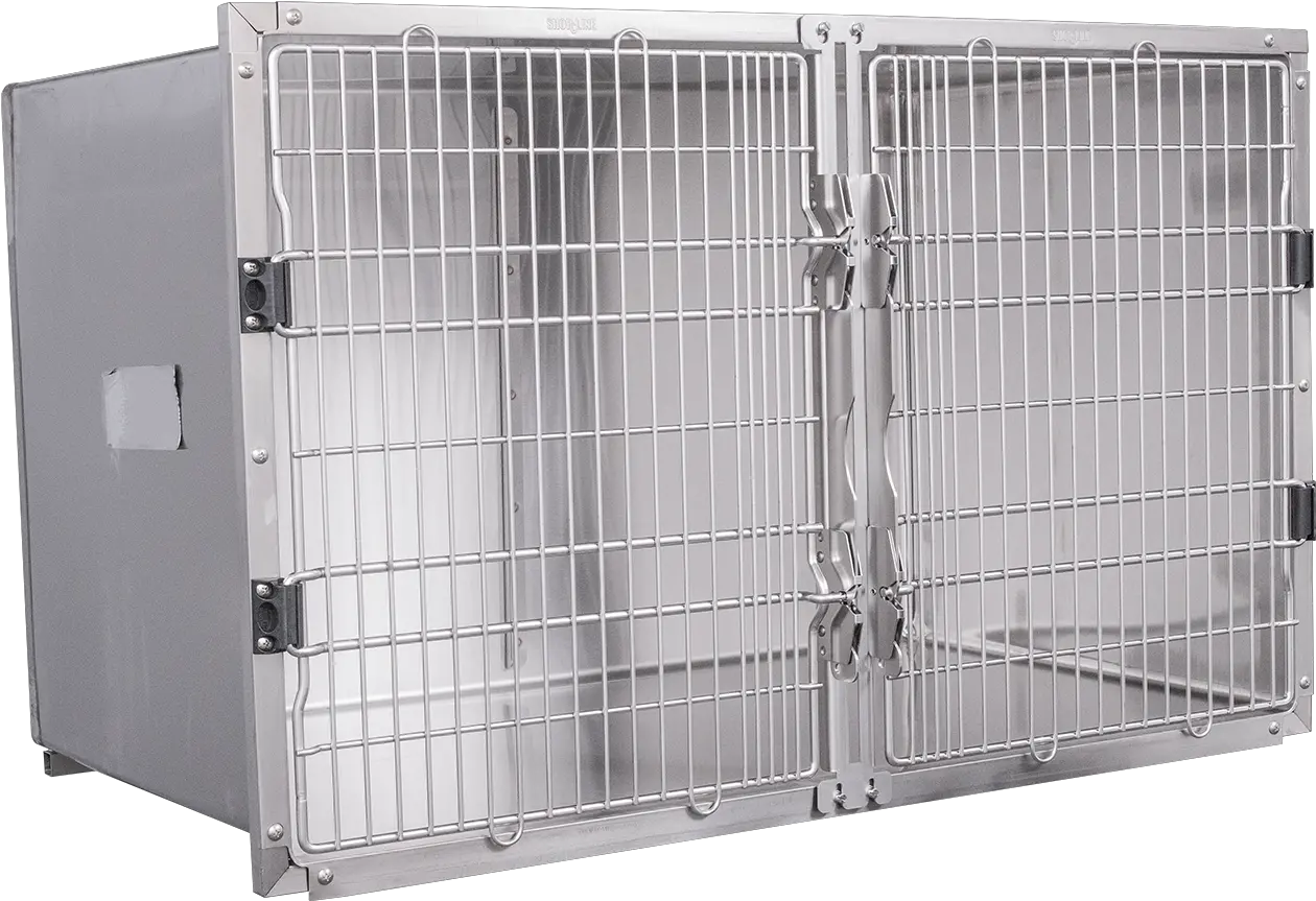 Stainless Steel Double Door Cage Vertical Png Steel Cage Png