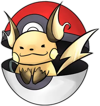 No026 Raichu U2013 Vinylesque Cartoon Png Raichu Png