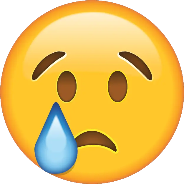 Emoji Cry Png 1 Image Cry Sad Face Emoji Cry Png