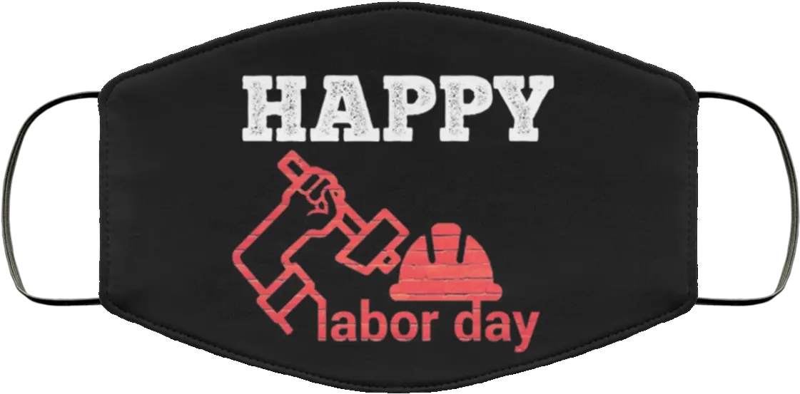 Happy Labor Day Face Mask Unisex Png Labor Day Logo