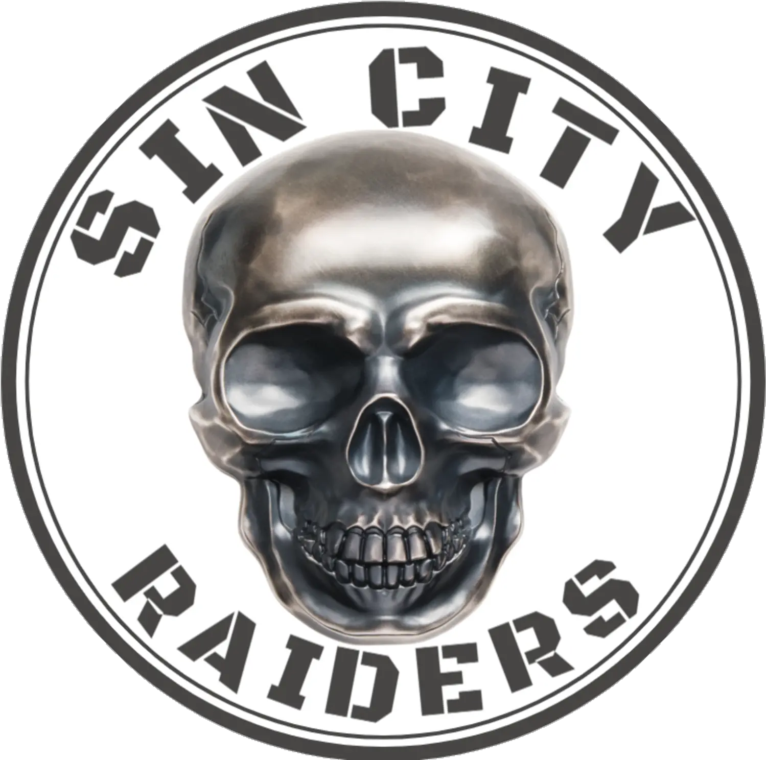 Welcome To Sin City Raiders Club Website Solid Png Raiders Skull Logo