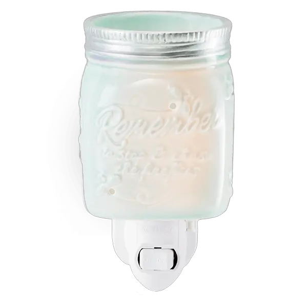 Chasing Fireflies U2013 Mini Scentsy Warmer Wall Plug Glass Bottle Png Fireflies Png